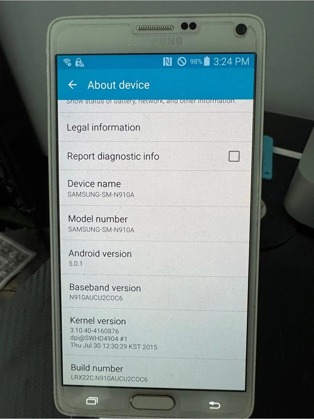 LG G4 Unlocked Verizon 32GB android smartphone